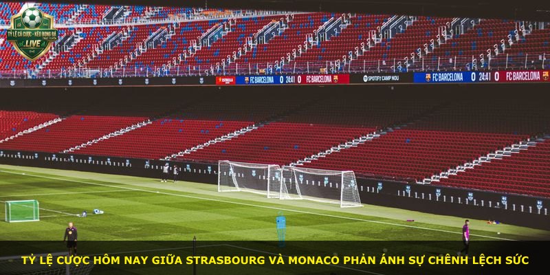 Tỷ lệ cược hôm nay giữa Strasbourg và Monaco phản ánh sự chênh lệch sức